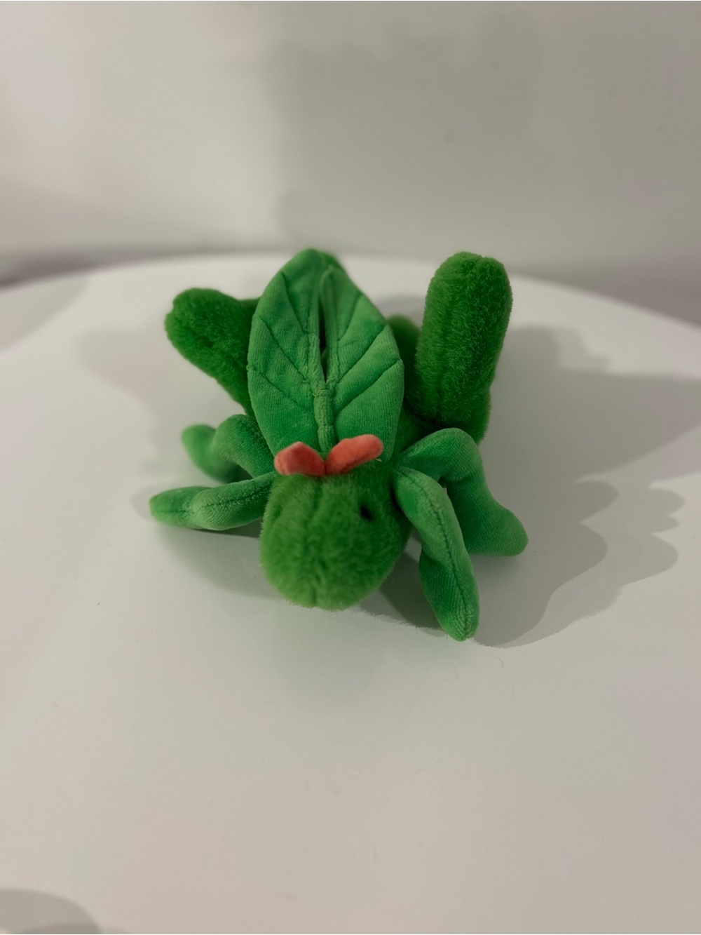 1989 Vintage Gund Hugabug Grasshopper 8" Plush Stuffed Toy